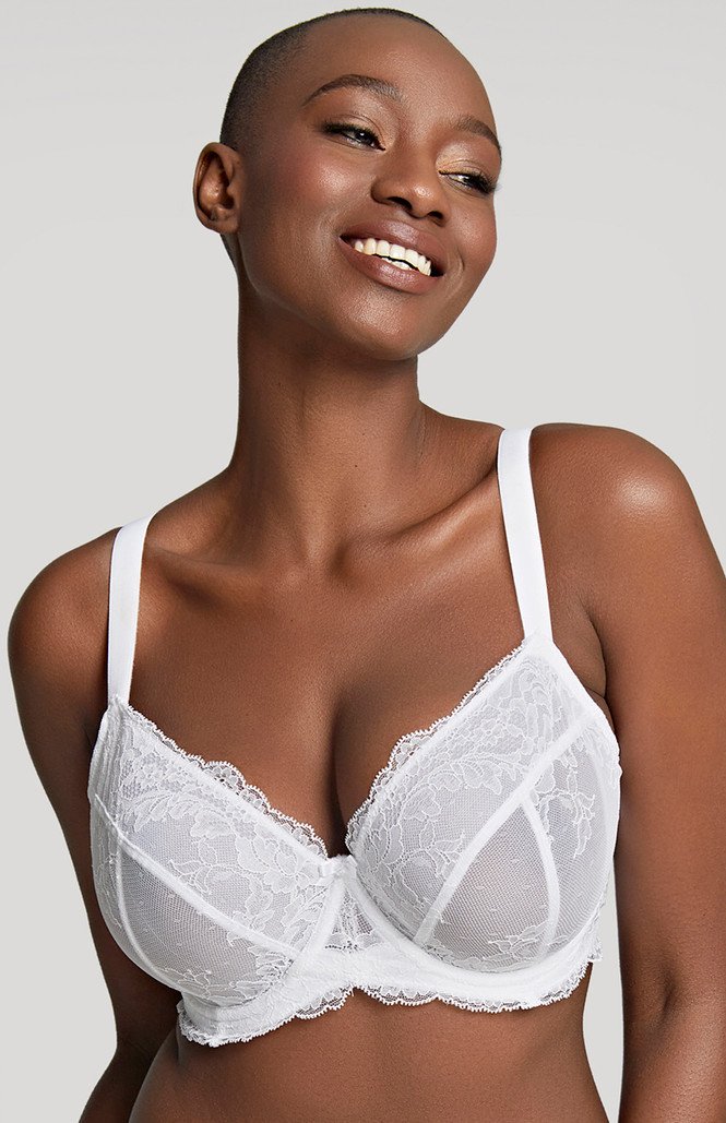 Ana Plunge Bra White