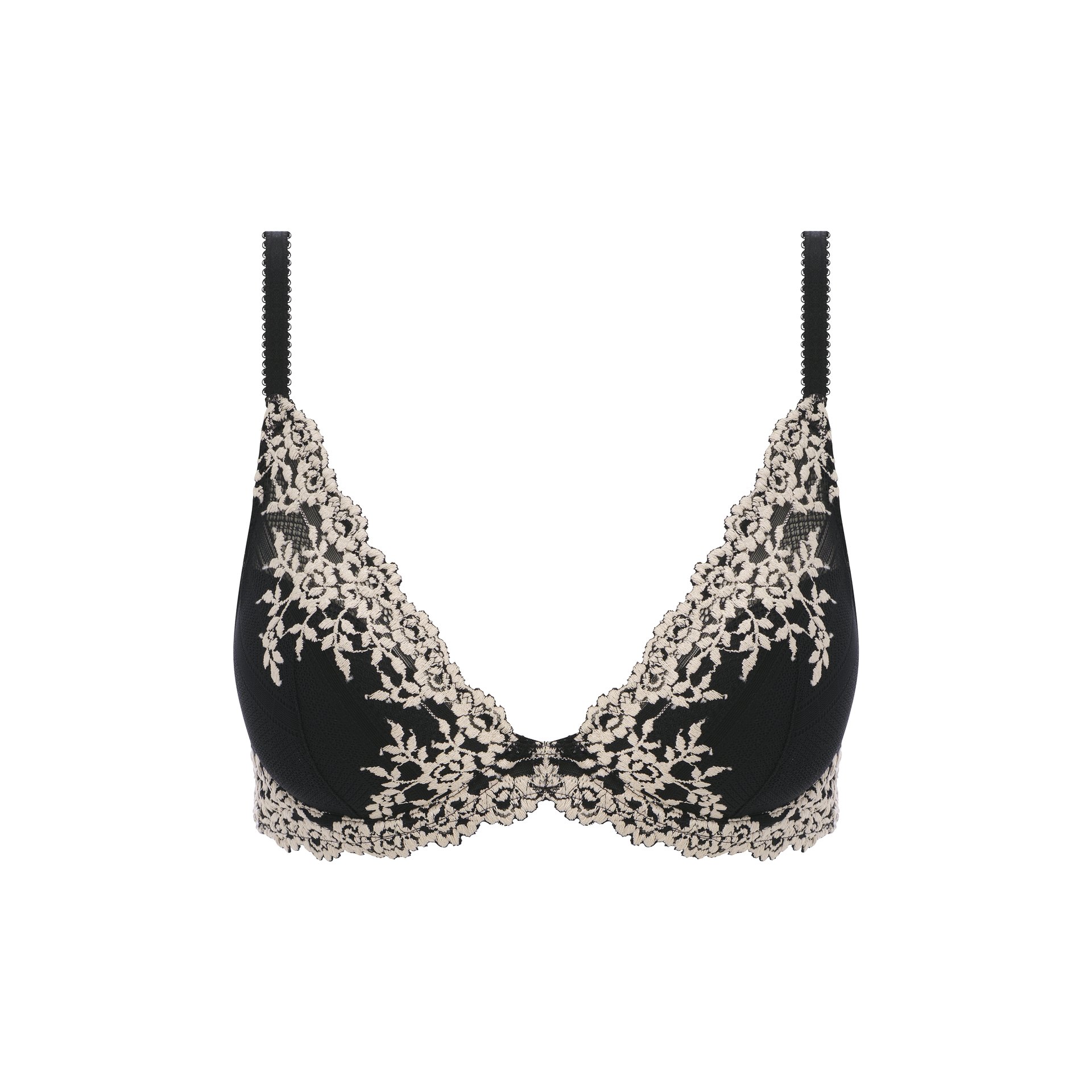 Embrace Lace Black Plunge Bra