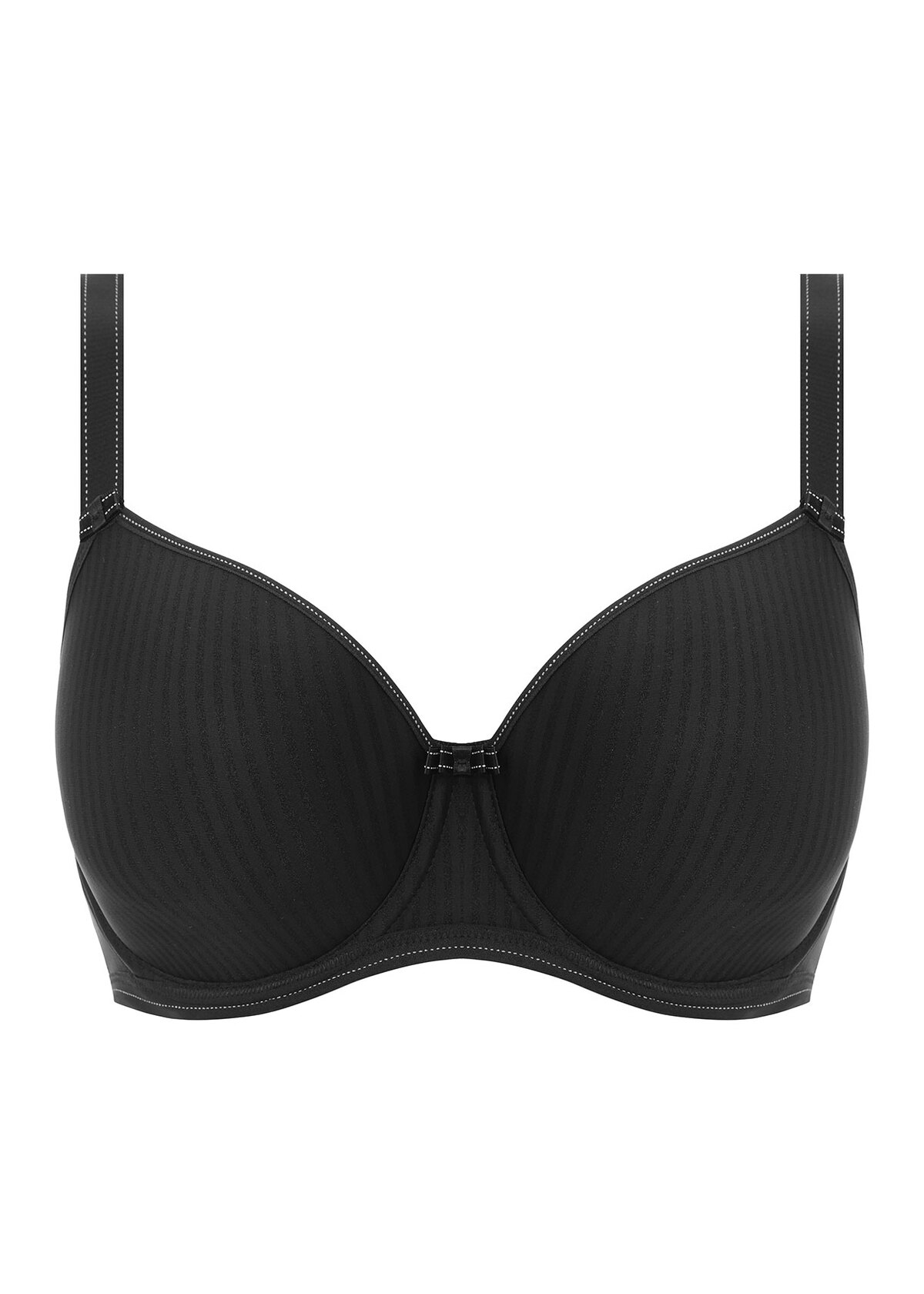 Idol Moulded Balcony Bra in Black