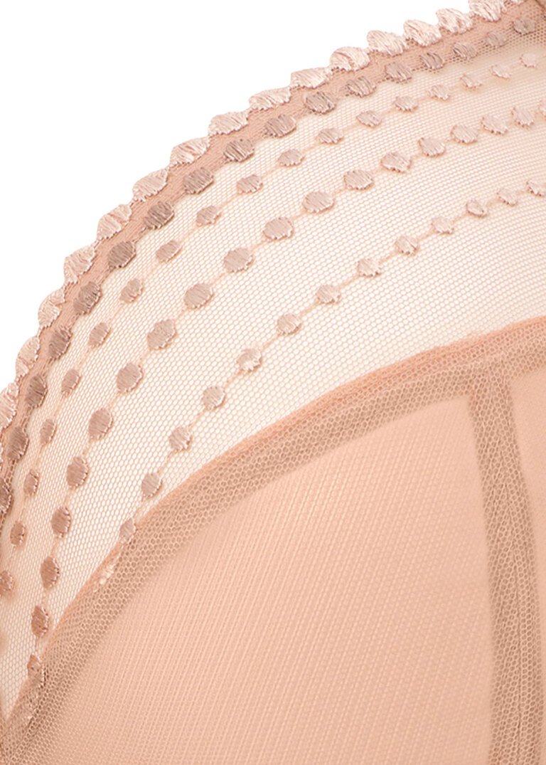 Matilda Cafe Au Lait Bra Fabric