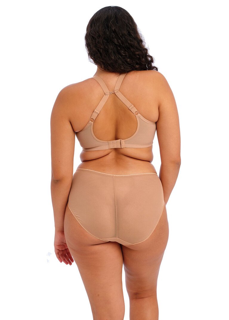 Matilda Cafe Au Lait Plunge Bra Racer Back