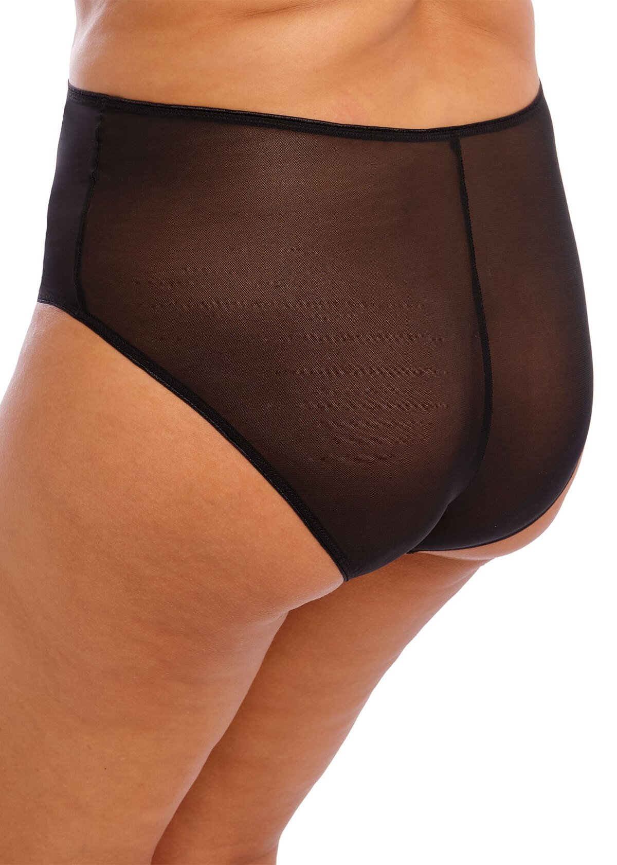 Matilda Full Brief Black Mesh Back