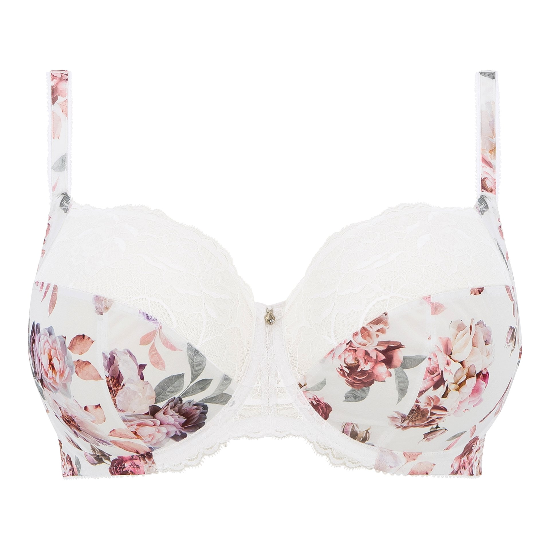 Pippa White Side Support Bra