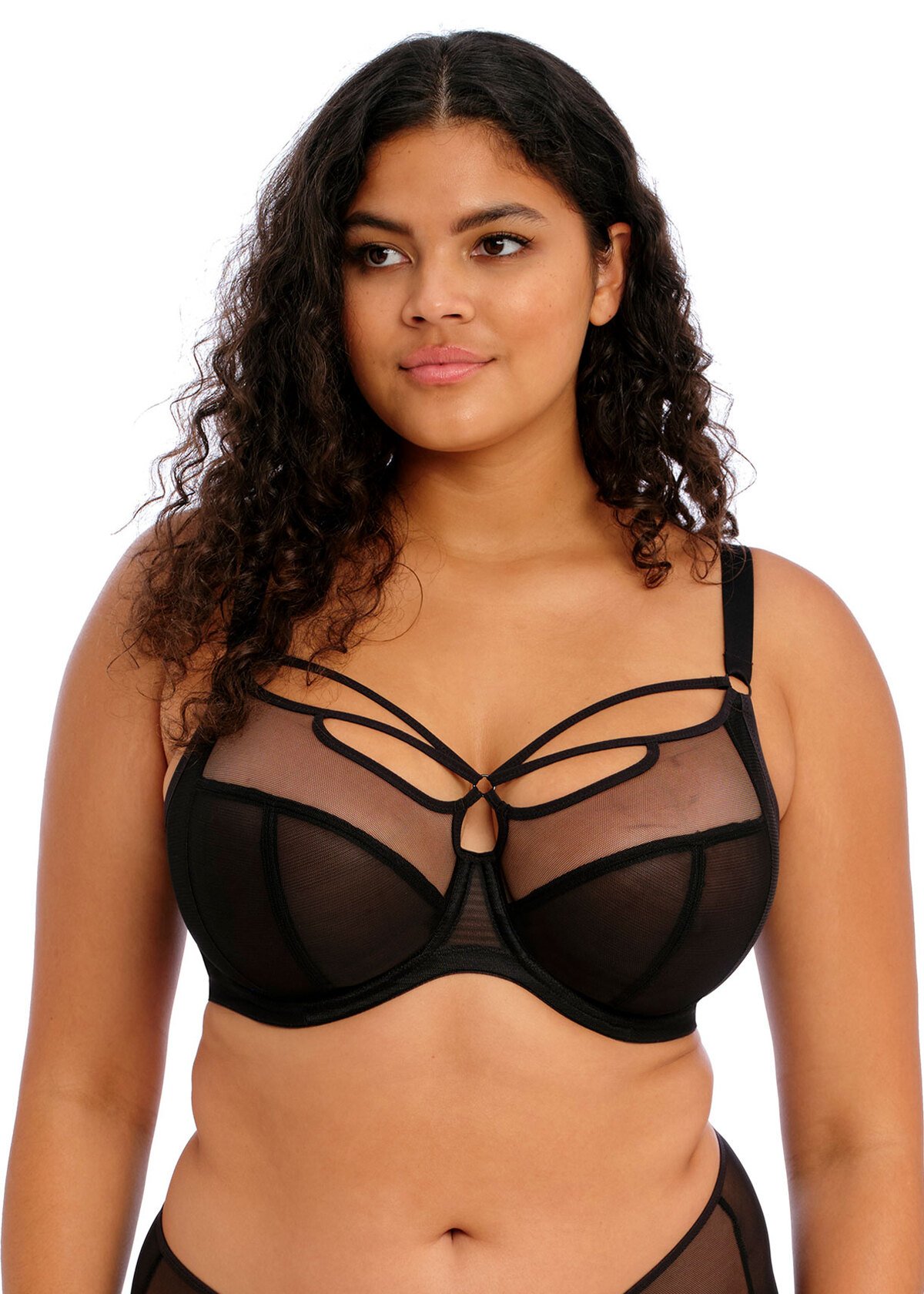 Sachi Black Plunge Bra