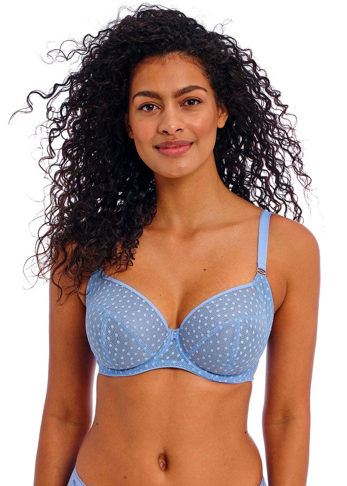 Starlight Side Support Bra Cornflower