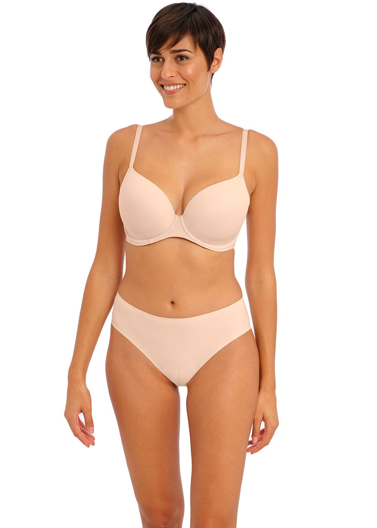 Undetected Moulded Bra Natural Beige